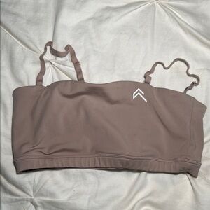 Oneractive mushroom brown sports bra